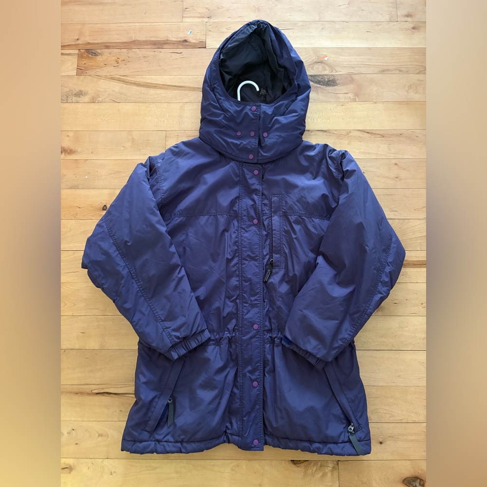 Vintage Patagonia Insulated Ski Jacket Womens Large Full Zip M Winter Coat VTG
